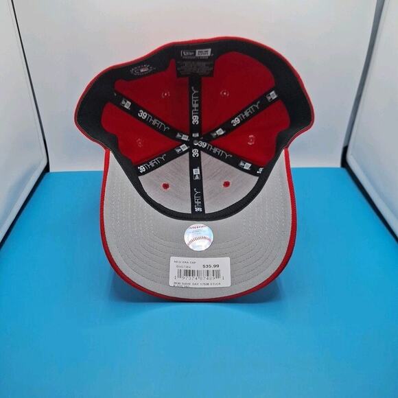 New Era St Louis Cardinals Game Day 39THIRTY Stretch Flex Hat Cap Red L/XL - Picture 6 of 7